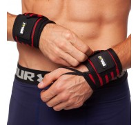 Бинты кистевые для жима STRENGTH WRIST WRAPS MUTE 9905-1 2шт