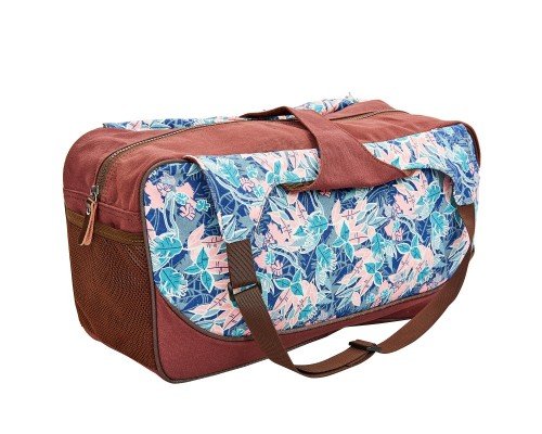 Сумка для фитнеса и йоги KINDFOLK Yoga bag SP-Sport FI-8366-2 розовый-голубой