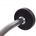 Штанга фиксированная изогнутая обрезиненная Zelart Rubber Coated Barbell TA-2687-5 длина-95см 5кг черный