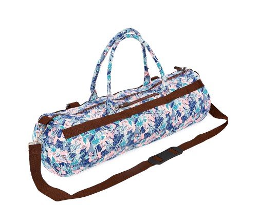 Сумка для йога коврика KINDFOLK Yoga bag SP-Sport FI-6969-5 розовый-голубой