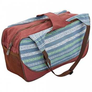 Сумка для фитнеса и йоги KINDFOLK Yoga bag SP-Sport FI-8366-3 серый-синий