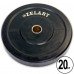 Блины (диски) бамперные для кроссфита Zelart Z-TOP Bumper Plates TA-5125-20 51мм 20кг черный