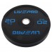 Бамперные диски резиновые Bumper Plates LiveUp LP8331-20 ø50.5мм 20кг черный