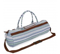 Сумка для йога коврика KINDFOLK Yoga bag SP-Sport FI-6969-6 серый-синий