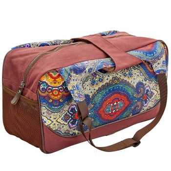 Сумка для фитнеса и йоги KINDFOLK Yoga bag SP-Sport FI-8366-4 темно-синий-фиолетовый