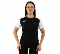 Футболка женская Joma ACADEMY IV 901335-102 XS-L черный-белый Черный-белый