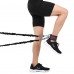 Лямка для ног TRAINING ANKLE STRAPS 3.0 EZOUS H-04 1 шт черный-фиолетовый