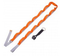 Лента для растяжки SP-Sport Stretch Strap PL-1796 14 петель Оранжевый