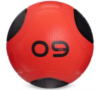 Мяч медицинский медбол Zelart Medicine Ball FI-2620-9 9кг красный-черный