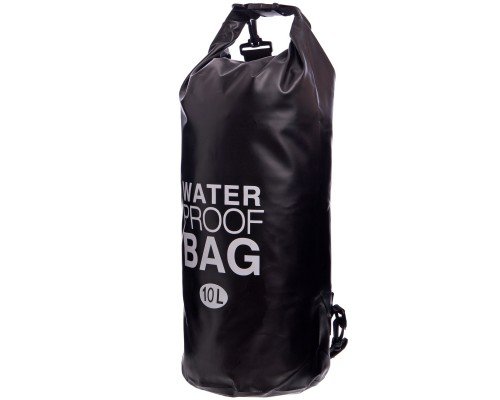 Водонепроницаемый гермомешок SP-Sport Waterproof Bag TY-6878-10 10л Черный