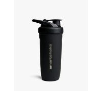 Шейкер спортивний Smartshake Reforce Stainless Steel 30oz/900ml Black