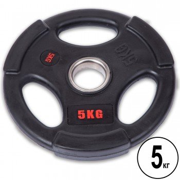 Блины (диски) обрезиненные LIFE FITNESS SC-80154B-5 51мм 5кг черный