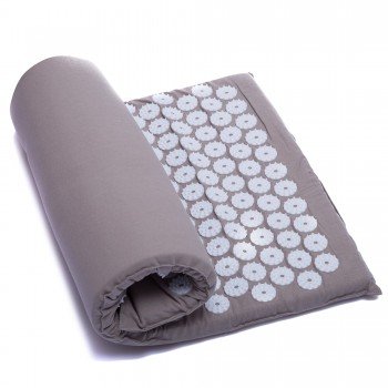 Коврик массажный аппликатор Кузнецова Acupressure mat SP-Sport FI-1709 65x40см Бежевый