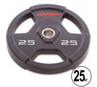 Блины (диски) полиуретановые LIFE FITNESS SC-80154-25 51мм 25кг черный