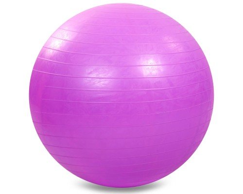 Мяч для фитнеса фитбол глянцевый Zelart FI-1982-85 85см Фиолетовый