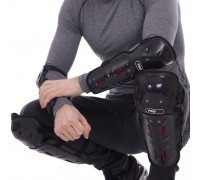 Комплект защиты PRO-X MS-5480 (колено, голень, предплечье, локоть) черный